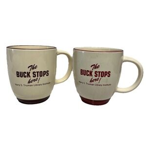The Buck Stops Here Harry S. Truman Presidential Library Institute Coffee Mugs